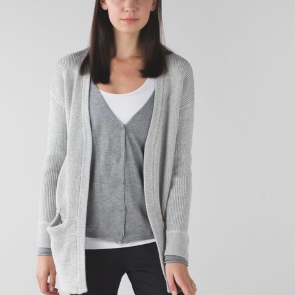 Lululemon vestigian Cardigan Sweater